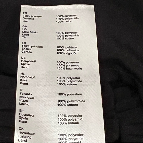 Maje Rockette Pleated Lace Dress in Black - Size Medium - Picture 7 of 9